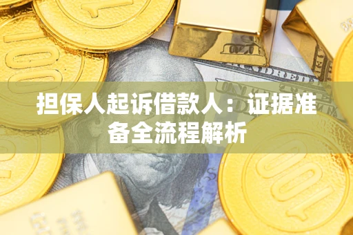 济南担保人起诉借款人：证据准备全流程解析