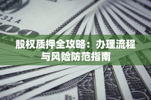 济南股权质押全攻略：办理流程与风险防范指南