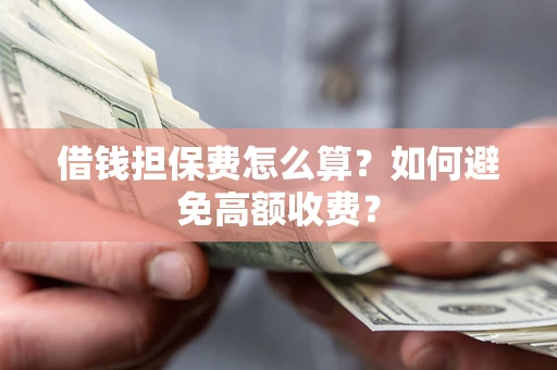 济南借钱担保费怎么算？如何避免高额收费？